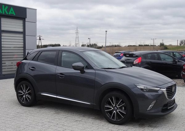 Mazda CX-3 cena 54999 przebieg: 200000, rok produkcji 2015 z Dobra małe 154